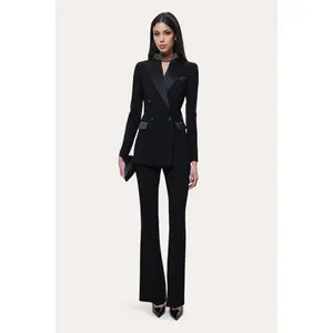 Roxy Japanese Crepe Tuxedo Jacket