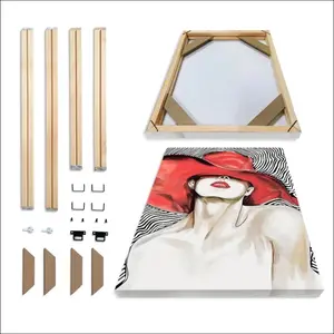 Wooden Canvas Art Frame, DIY frame, picture frame pine solid wood Decor 16”x32” Artwork Photo