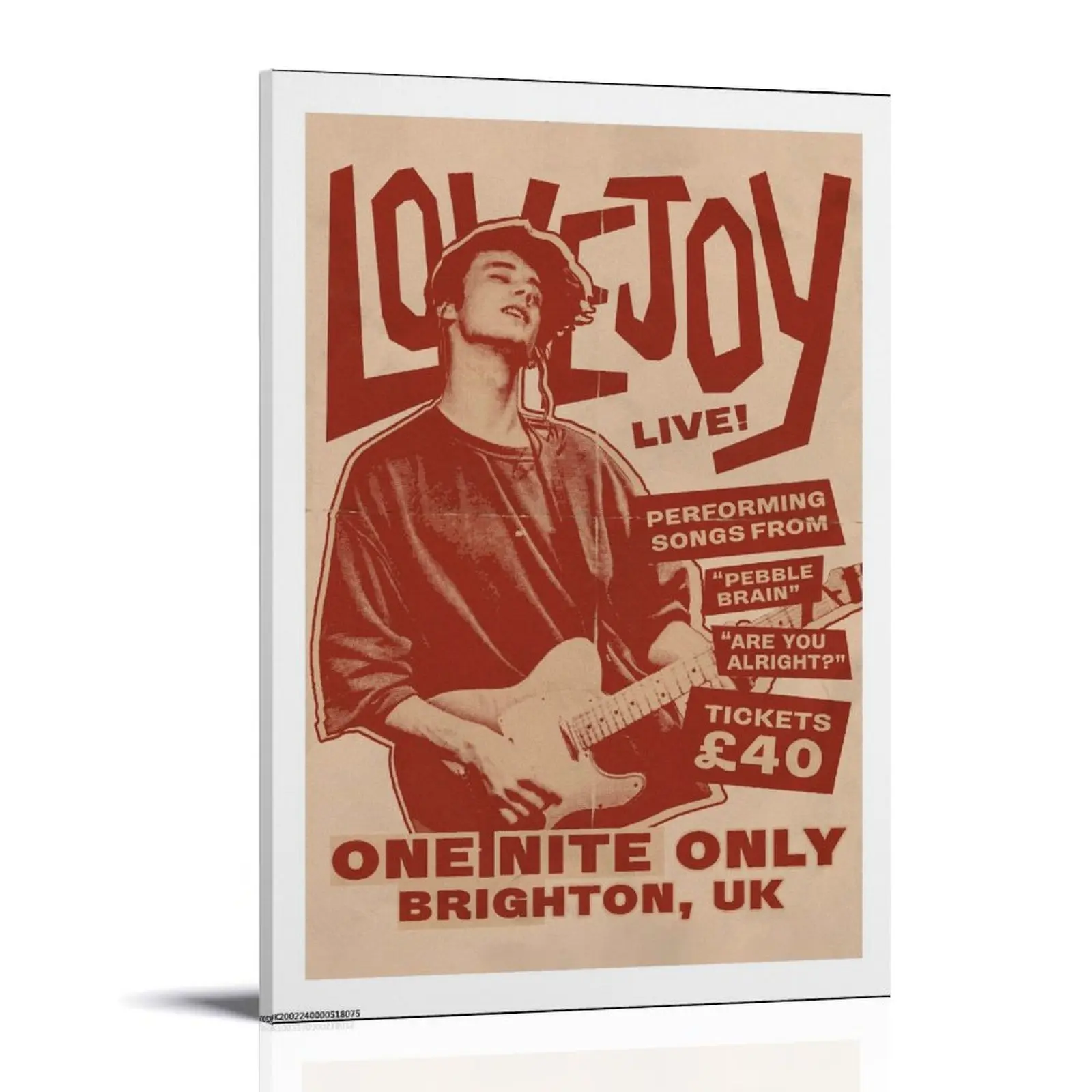 Babej-90s Lovejoy Concert Poster 90s Posters Music Album Cover Posters Canvas Wall Art High-Resolution Vintage Band & Artist Prints for Room