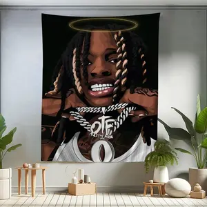 Rapper King Cool Von Hippie Wall Hanging Tapestries Bohemian Wall Tapestries Mandala INS Home Decor Gift