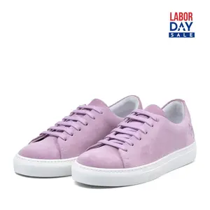 Mauve Aura | Women's Suede Sneakers