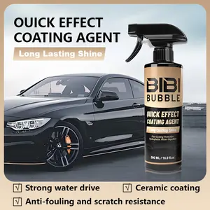 BIBI-BUBBLE 500ML Coating Agent -DY- Nano CeramicCar Spray Wax, Hydrophobic Paint Sealant & High GlossDetailer