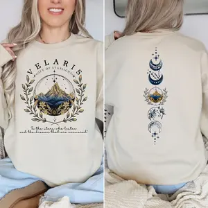 Velaris City Of Starlight Sweatshirt, The Night Court Shirt, SJM Merch Shirt, Court of Dreams, Rhysand, Velaris ACOTAR Shirt, Booktok Merch, Bookish Sweatshirt, Book Lover Gift