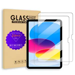 2 Pack Tempered Glass Screen Protection for iPad Mini 1/2/3, Mini 4/5, Mini 6/7, Pro 9.7, Air 1/2, Compatible with Face ID & Apple Pencil, Scratch Resistant, Tablet Protector