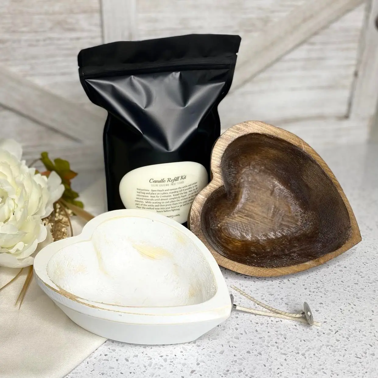 DIY Heart Candle Making Kit