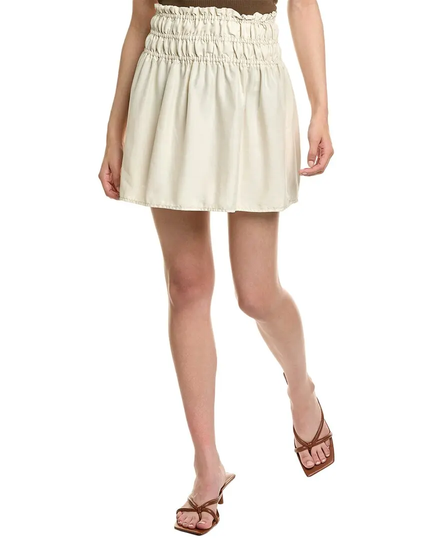 Bella Dahl Elastic Shirred Skirt