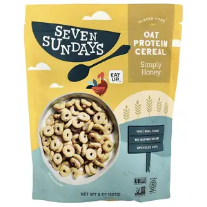 Seven Sundays Oat Protein Cereal, Simply Honey, 8 oz (227 g)