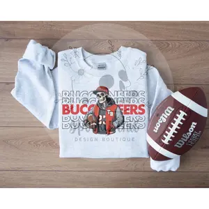 Buccaneers | Football I Game Day Gear | Skeleton I Spooky Season | Pullover | Crewneck | Sweatshirt | T-Shirt | Graphic Tee | Sports Apparel