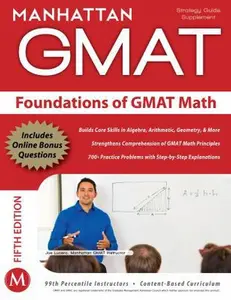 USED-Foundations of GMAT Math, 5th Edition (Manhattan GMAT Preparation Guide: Foundations of Math) by Manhattan GMAT (Paperback)