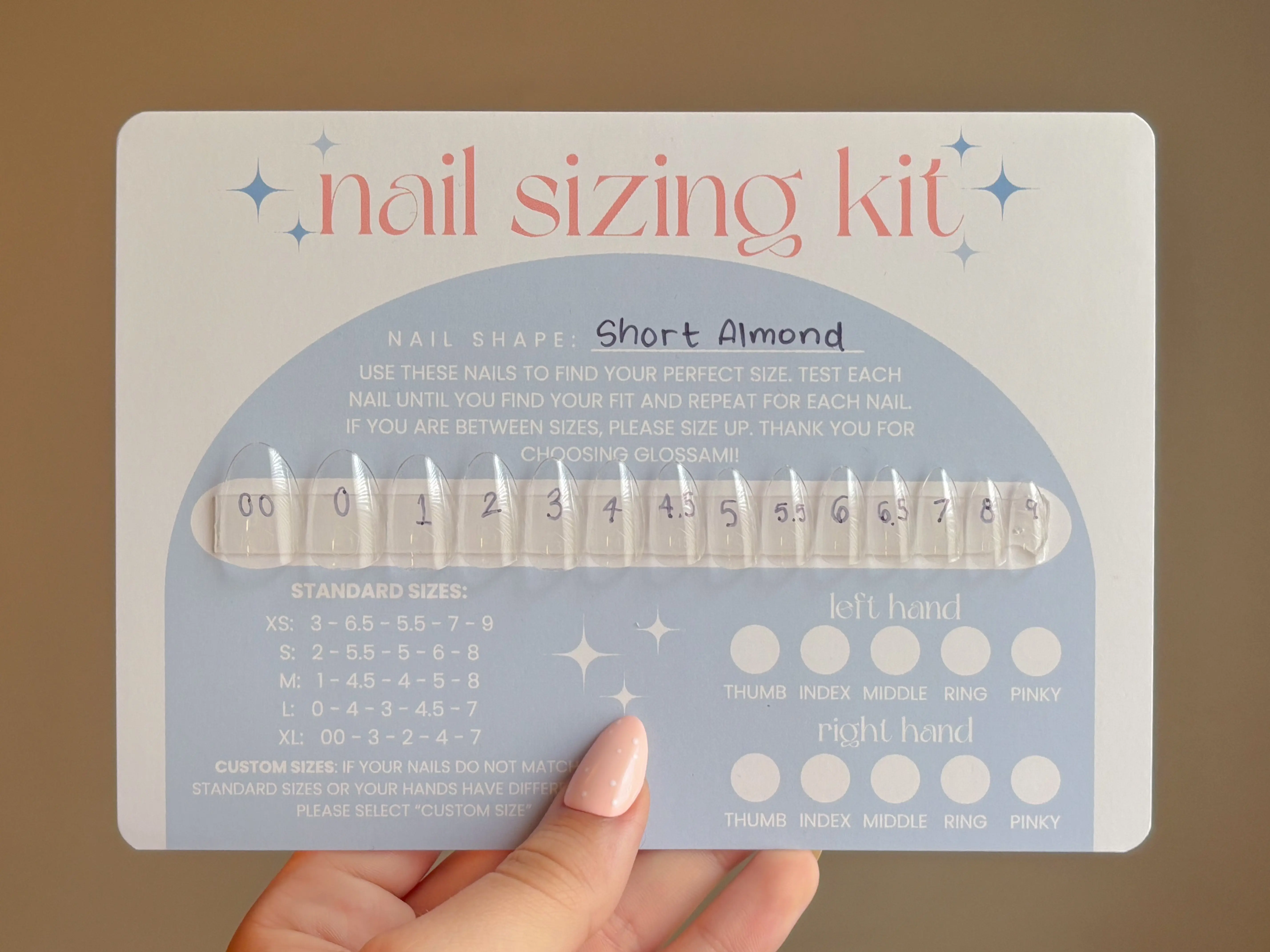 Nail Sizing Kit