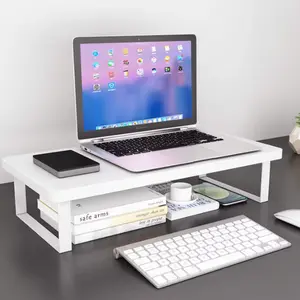 Computer Elevated Monitor Support Bracket Desktop Storage Rack Desktop Printer Shelf Notebook Raised Base Multifunctional Setup