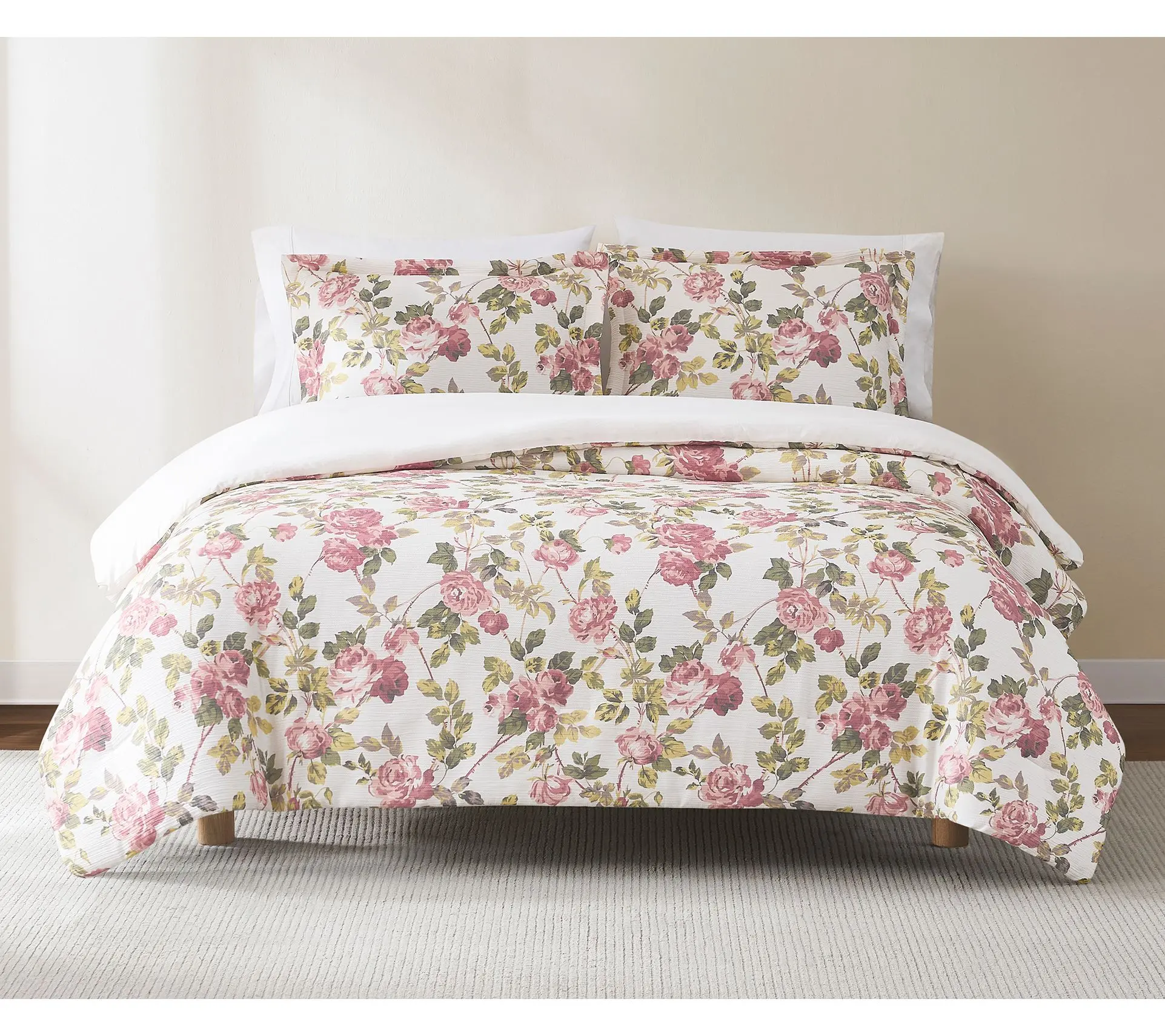 Lush Decor Vintage Rose Comforter 3Pc Set King/Cal King Lush Decor Vintage Rose Comforter 3Pc Set King/Cal King