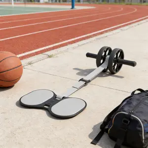 Full-body workout ab roller strengthens core and coordinates shoulders arms. For home fitness, rehabilitation and weight loss. Space-saving design, stable rebound protects waist, unisex safe use for better fitness and body shape