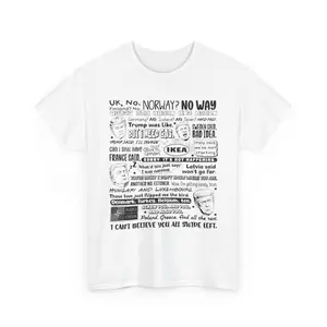 Jimmy Fallon Trump Song Unisex Cotton Graphic Shirt