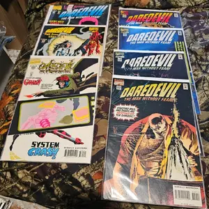 Lot of 7 Daredevil comics