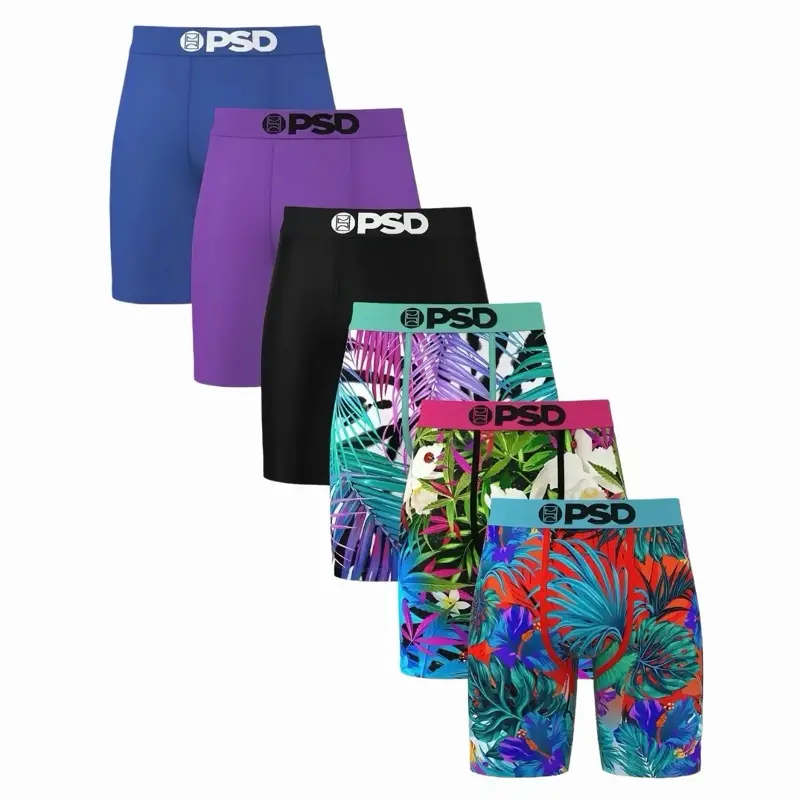 3 PSD Underwear men’s brief boxer  Breathable Menswear Underwear Cathedral 3Pack