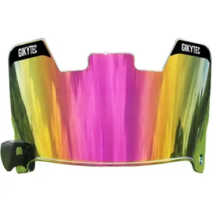Football Visor Youth Football Helmet Visor Scratch Resistant UV Block Facial Protection Visor for Football Helmet