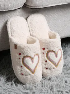 ComfyLuxe Multi Patterns Embroidered Luxury Soft Slippers