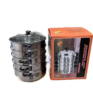 Stainless  steel 5 Layer Steamer for Cookware