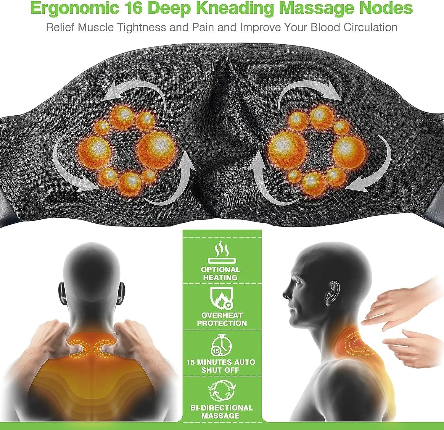 cotsoco Portable neck and back massager