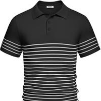 Black (White Stripes)