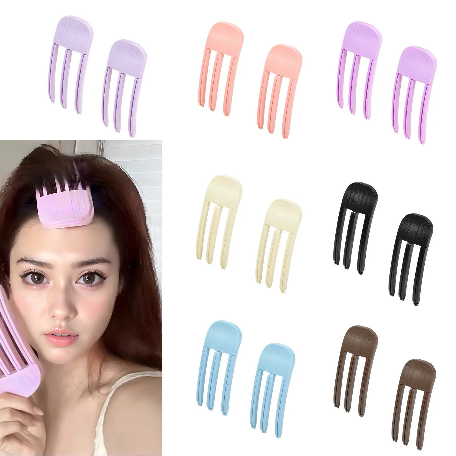 TikTok Viral High Crown Hair Clip! 2-in-1 Root Lifter & Backcomb Comb, Magic Volumizing Tool for Flat Hair, Frizz-Free Big Hair in 60 Seconds, Heat Resistant