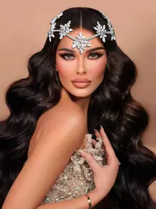 Rhinestone Decorated Headband, Elegant Bridal Headwear for Wedding Bridal Party Formal Occasions, Fashion Hair Accessories for Women