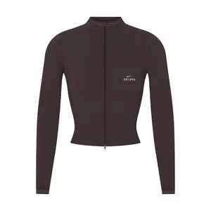 NikeSKIMS RIBBED SEAMLESS ZIP UP CROP JACKET | PHOENIX