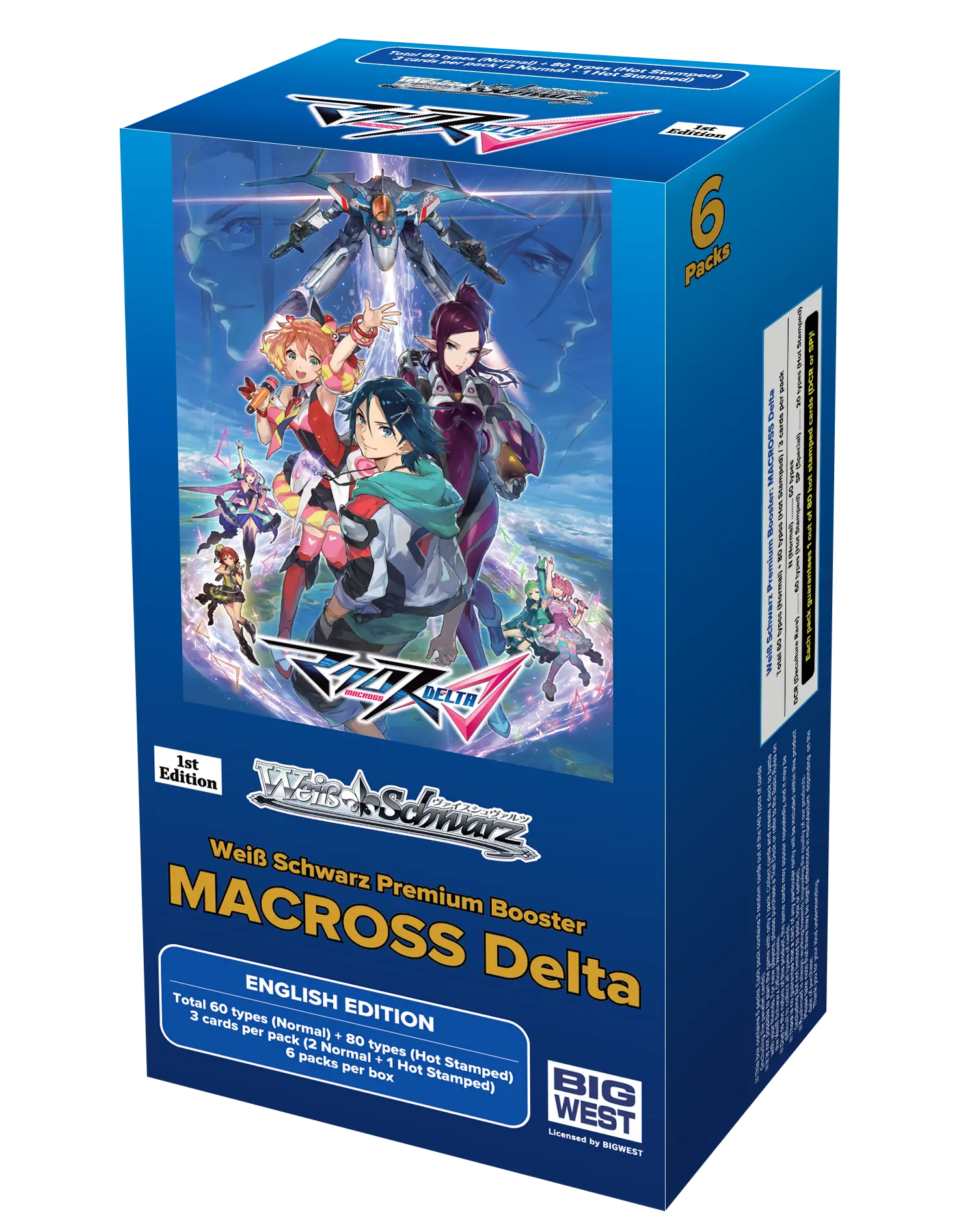 Macross Delta Premium Booster Box - Weiss Schwarz