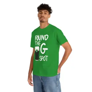 Found The G T-Shirt, Funny St. Patrick's Day T-shirt, Split The G Tee, Unisex Cotton Shirt, Irish Drinking Shirt, Graphic Tee, Beer Shirt