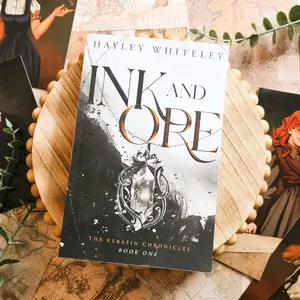 Ink and Ore Signed Paperback Novel | The Kerafin Chronicles Book One by Hayley Whiteley | Young Adult YA Fantasy Romantasy Adventure Novel