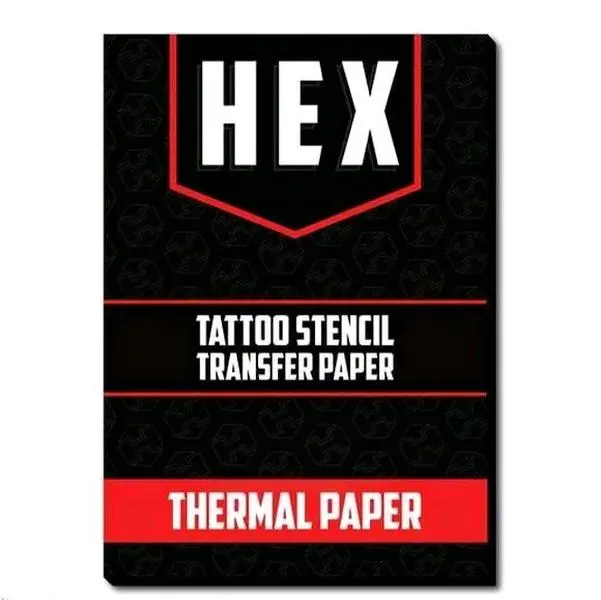 Hex Tattoo Stencil Transfer Paper, 20PCS/100PCS, Professional Supplies for Tattoo Artists