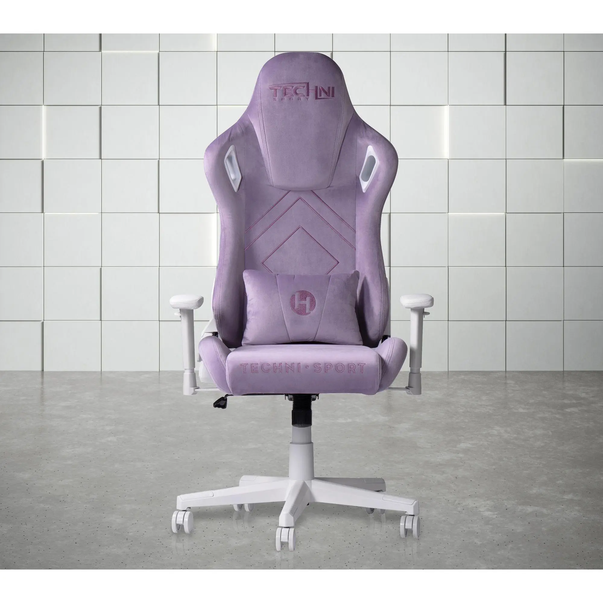 Techni Sport Velvet Memory Foam Adjustable PCGaming Chair Techni Sport Velvet Memory Foam Adjustable PCGaming Chair
