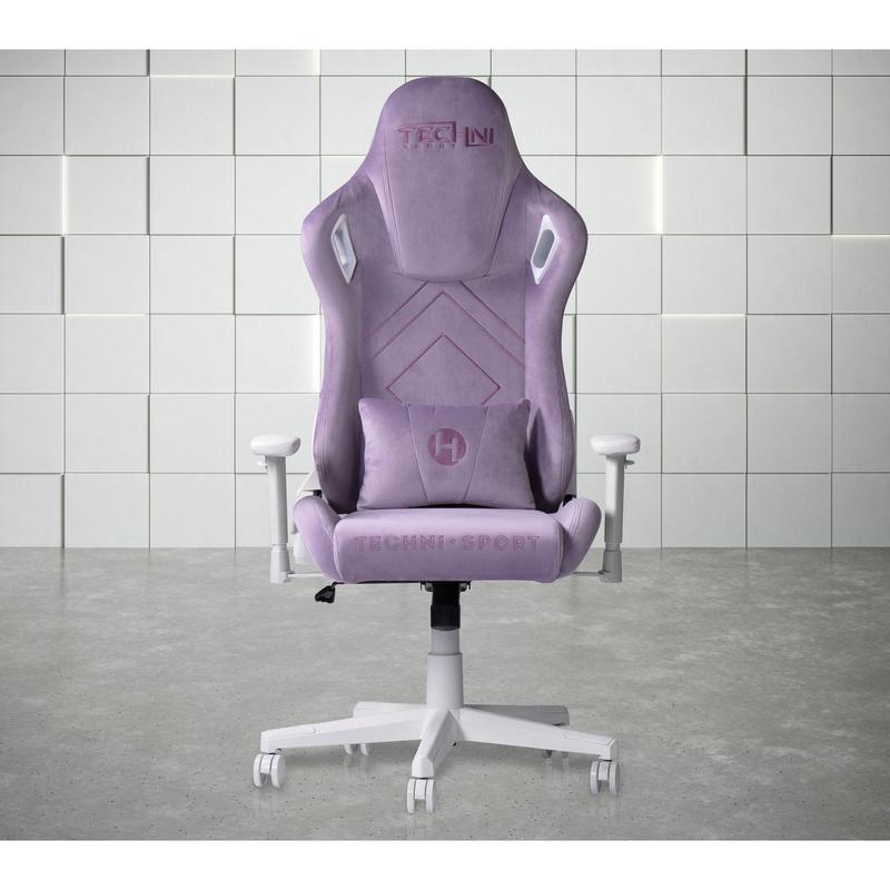 Techni Sport Velvet Memory Foam Adjustable PCGaming Chair