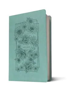 NLT Premium Value Thinline Bible, Filament Enabled (LeatherLike, Bouquet Teal) Imitation Leather – November 9, 2021