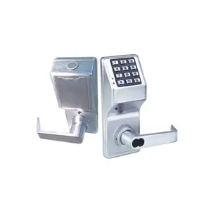 Trilogy DL4100IC-26D Grade 1 Electronic Keypad Lever Set Security Lock, Alarm Function, High-Capacity Audit Trail, SFIC Core, Satin Chrome Finish, Electronic Keypad Lock