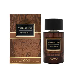 Adyan Fragrance Vintage Oud 100ml EDP Perfume - Rich Oud, Birch, Cardamom, Patchouli, Vanilla, Saffron, Amber Scent