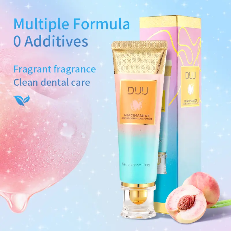 【DUU】Halloween/Christmas gifts-Niacinamide Brighten up Toothpaste Deep Cleansing Toothpaste,Birthday Gifts