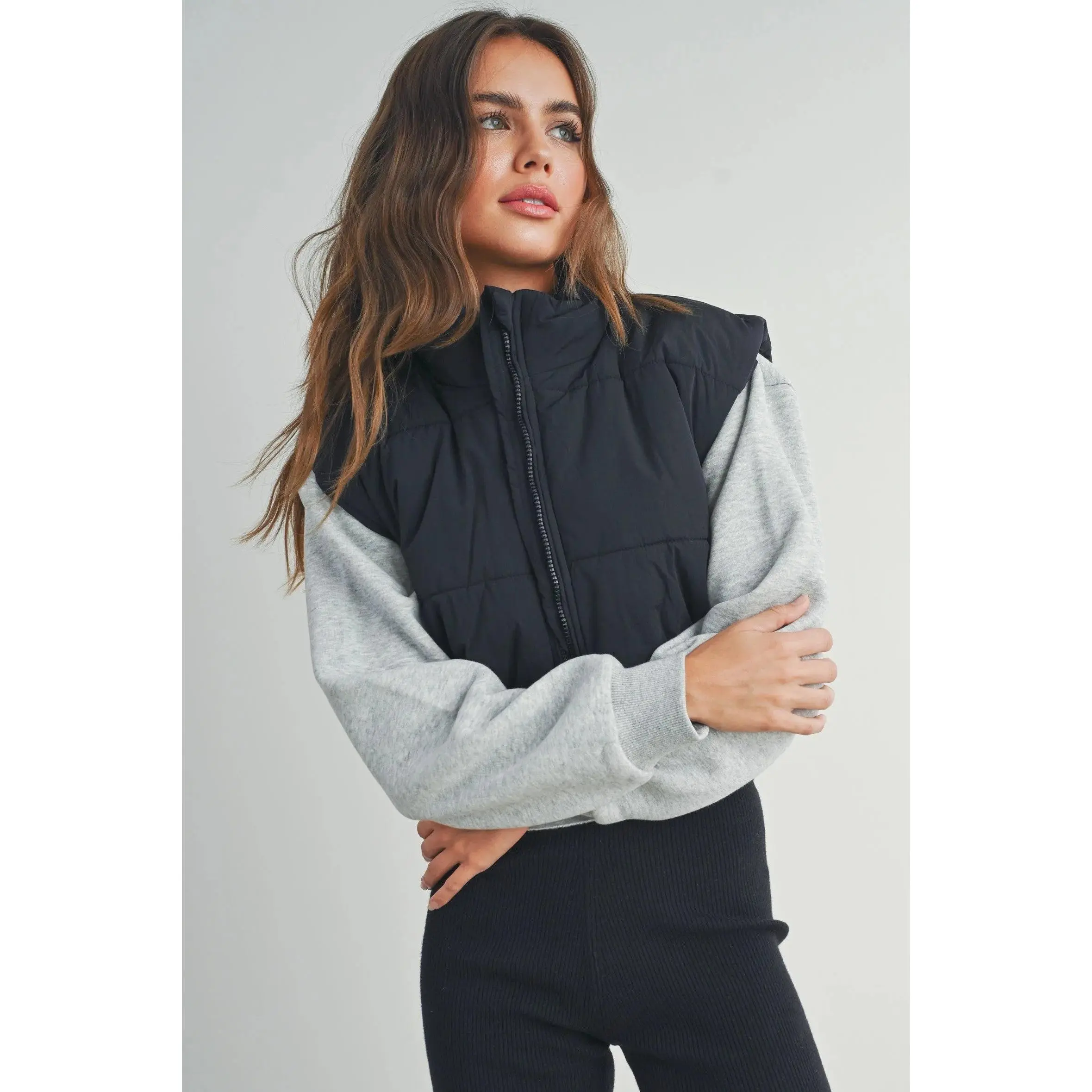 Puffer Crop Vest