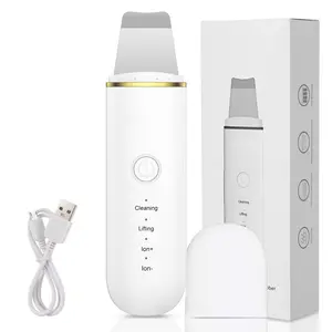 Rechargeable Facial Skin Scrubber, 1 Box Electric Facial Cleaner with Vibrating Massage Function, Facial Skin Care Tool for Women, Facial Cleansing Tools