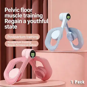 Pelvic Floor Muscle Trainer with Digital Counter | Thigh & Hip Workout Equipment for Home Gym Strength Training，Gift for FamilyGift for FriendsGift for Girlfriend，