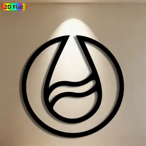 1pc Water Drop Metal Wall Art, Sleek Water Drop Statue Mural, Ideal Gift for New Year, Easter, Minimalist Decor Enthusiasts, Powder-Coated Metal Wall Decor Wall Sculptures, Perfect for Living Room Wall & Garden Fence, Stylish Modern Home Accent