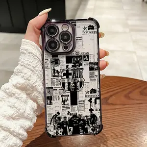 Phone Case - Trendy Football Club Phone Case Designed for Various for Iphone Including 17, 16, 15, 14, 13, 12, 11, Pro, Max, Air, Plus,Samsung Galaxy S26 S25 S24 S23 S22