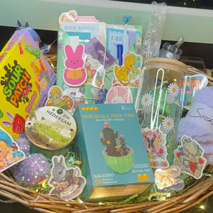 Easter Blind Date with a Book Self Care Box