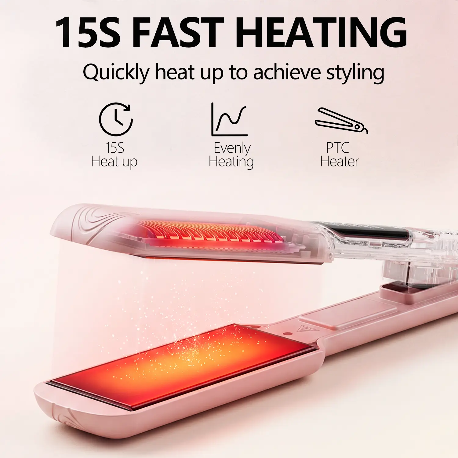 Professional hair straightener H2PRO PRESTO 1 main image 2