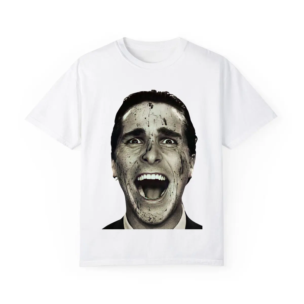 American Psycho Movie Vintage Bootleg Graphic Tee, Retro Y2K Horror T-Shirt, Patrick Bateman Unisex Streetwear, Cult Classic Movie Tee, Aesthetic Grunge Outfits Men , Gift for Him Her Fans
