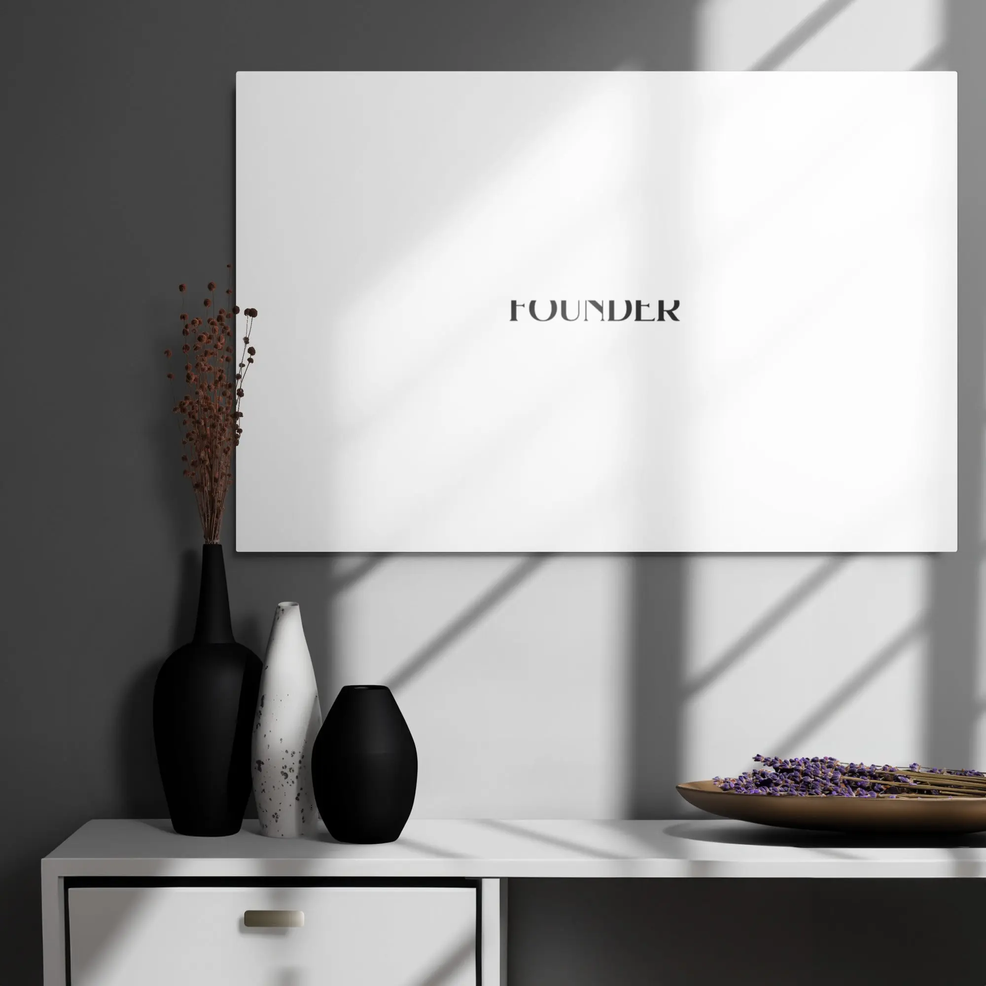 Founder Metal prints