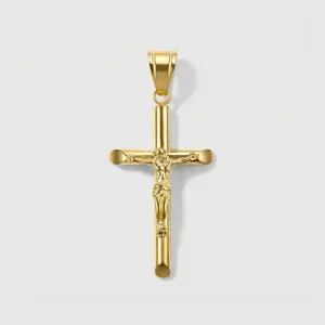Crucifix Pendant (Gold)