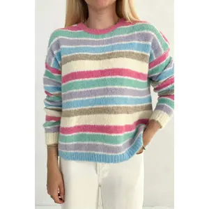 Dream House Knit Sweater in Rainbow