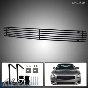 Fit For 2009-2014 Nissan Maxima Front Bumper Lower Billet Grille Grill Insert